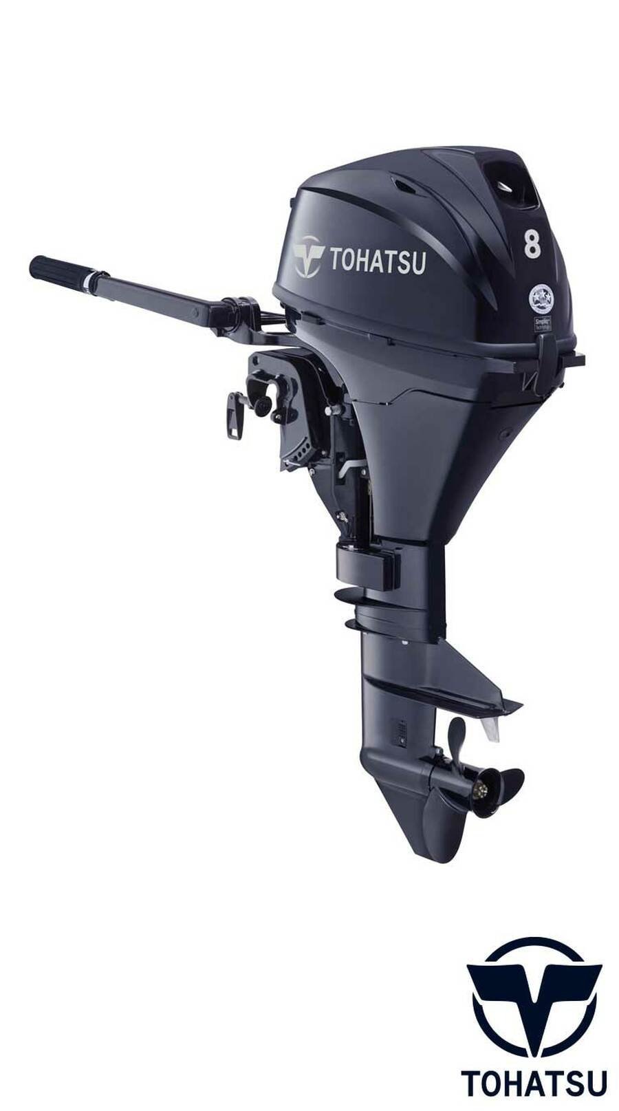 Tohatsu MFS8BS 8 HP outboard motor