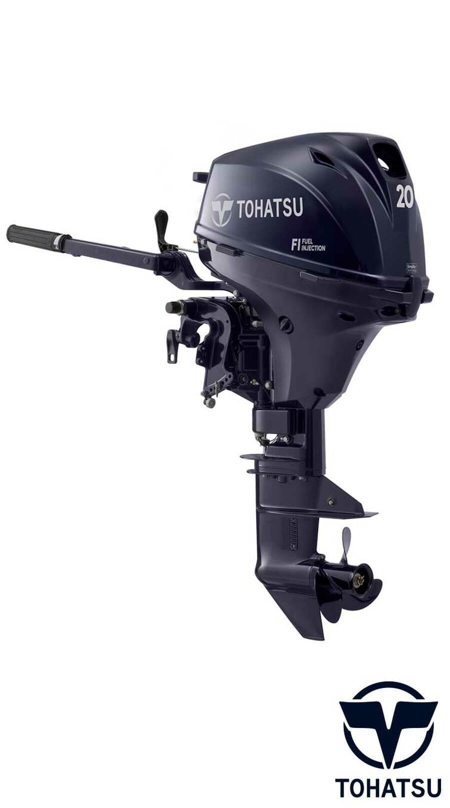 Tohatsu MFS20EEFTL 20 HP outboard motor